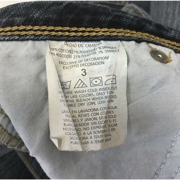 Level Eight Jeans Womens 3 Denim Blue - Picture 7 of 8